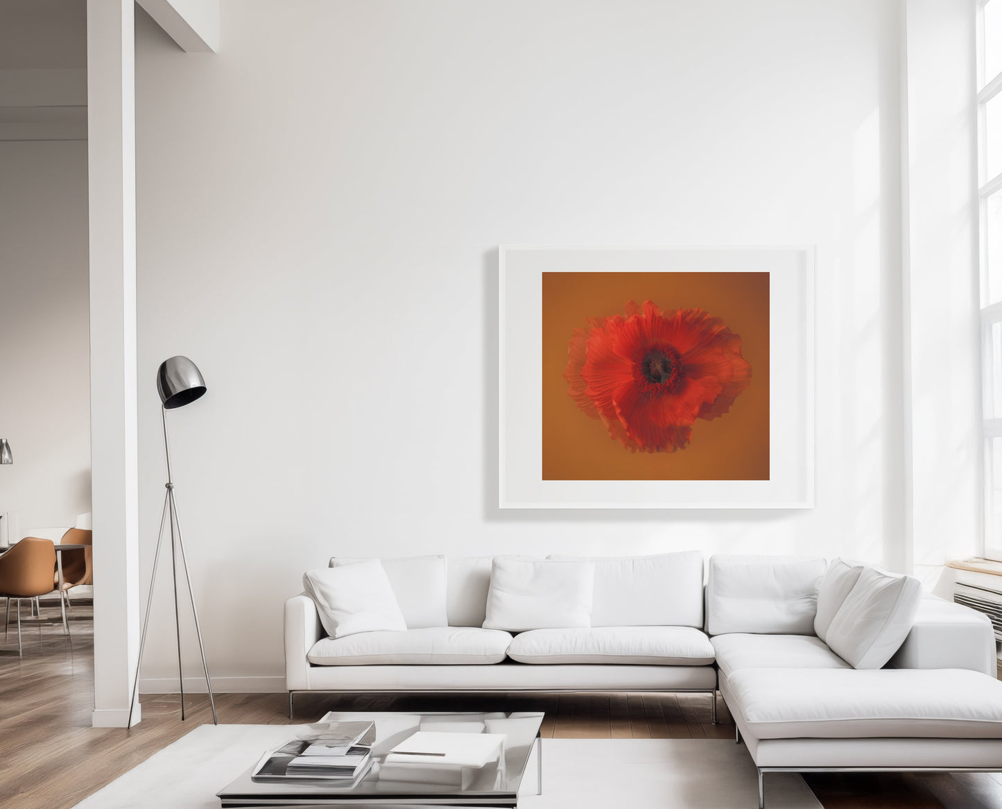 "Carpe Diem" 2023, Seizing The Day Or Living In The Moment, Deep Orange