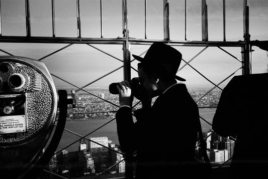 “With A view from Empire State Building, New York” 1996
