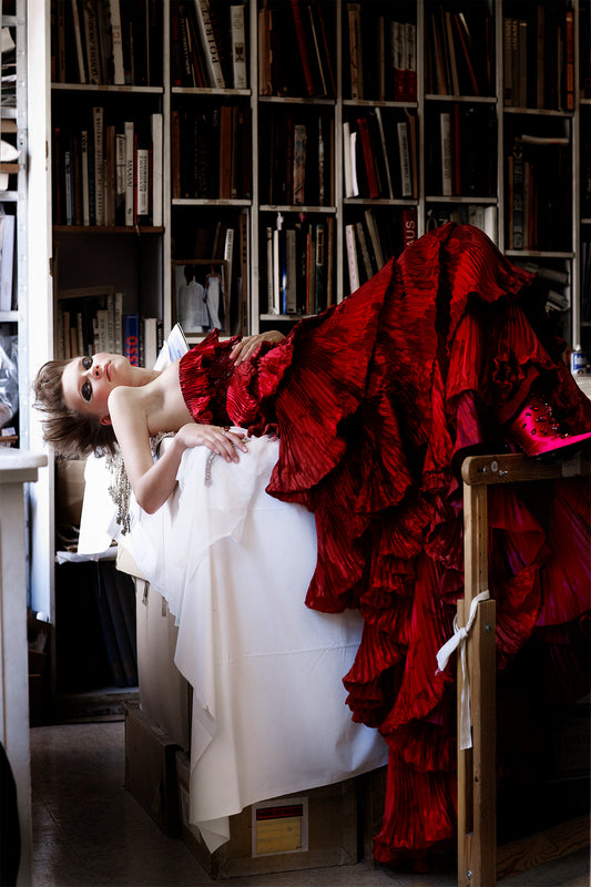 “Tiiu In Red Valentino Haute Couture Extravaganza” 2006