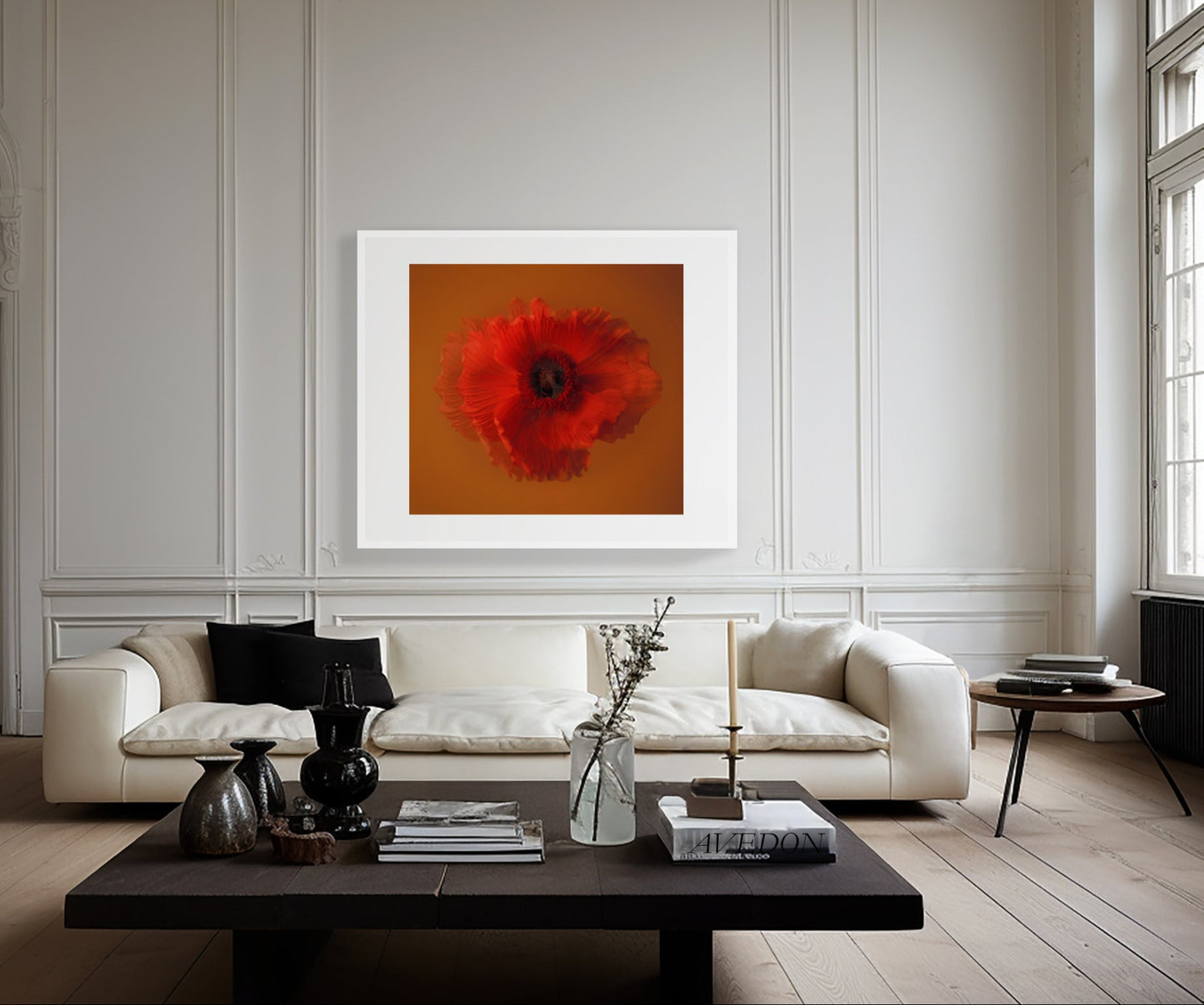 "Carpe Diem" 2023, Seizing The Day Or Living In The Moment, Deep Orange
