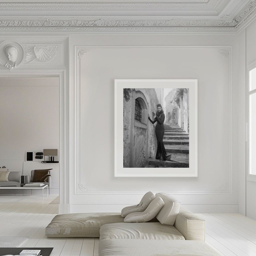 "IVONA ON STAIRS" SICILY 1997