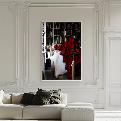 “Tiiu In Red Valentino Haute Couture Extravaganza” 2006