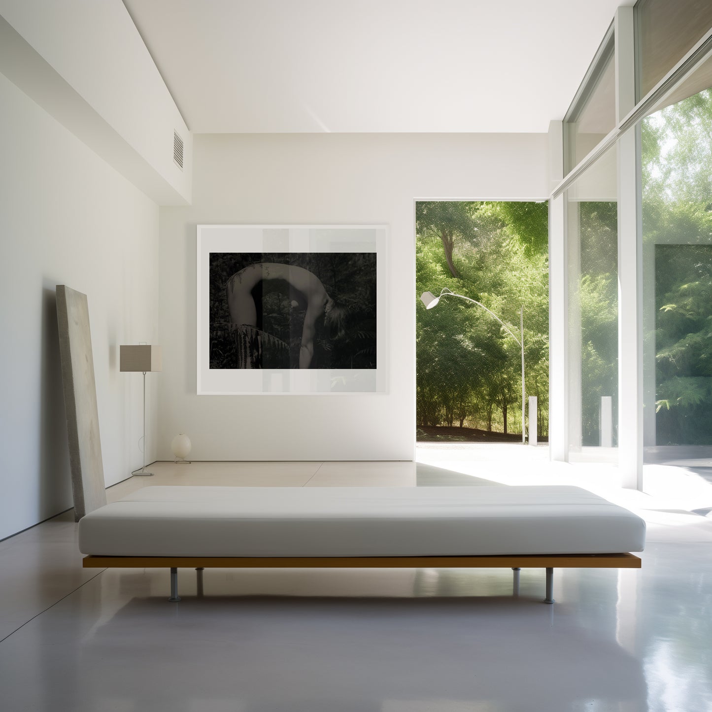 “Forrest Shadow, Fern nude” 2003, Limited Edition Print